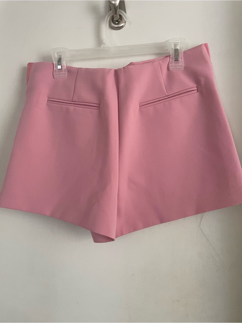 Zara Pink Mini Skort - Structured A-Line - Picture 2 of 4